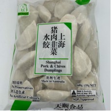 天顺猪肉韭菜水饺（600G）